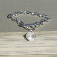 Silver Heart Bracelet  