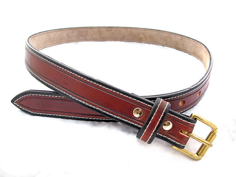 Handmade Brown Leather belt