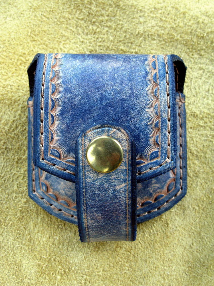 Handmade Leather Watch Pouch