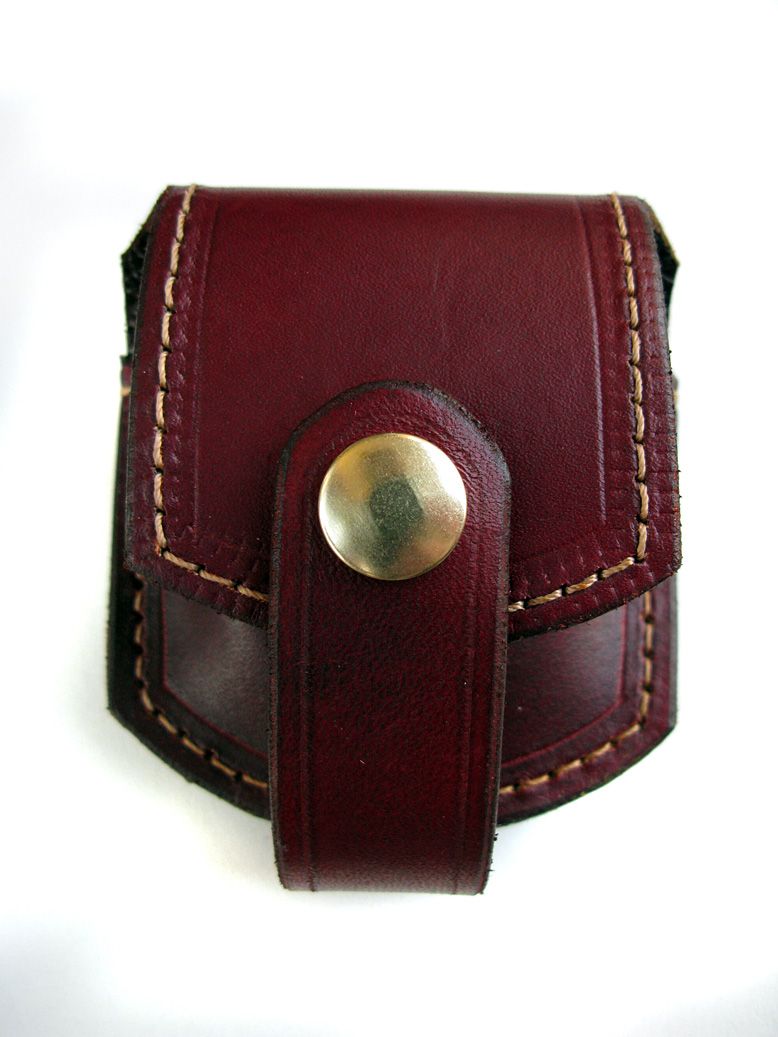 Handmade Leather Pocket Watch Pouch