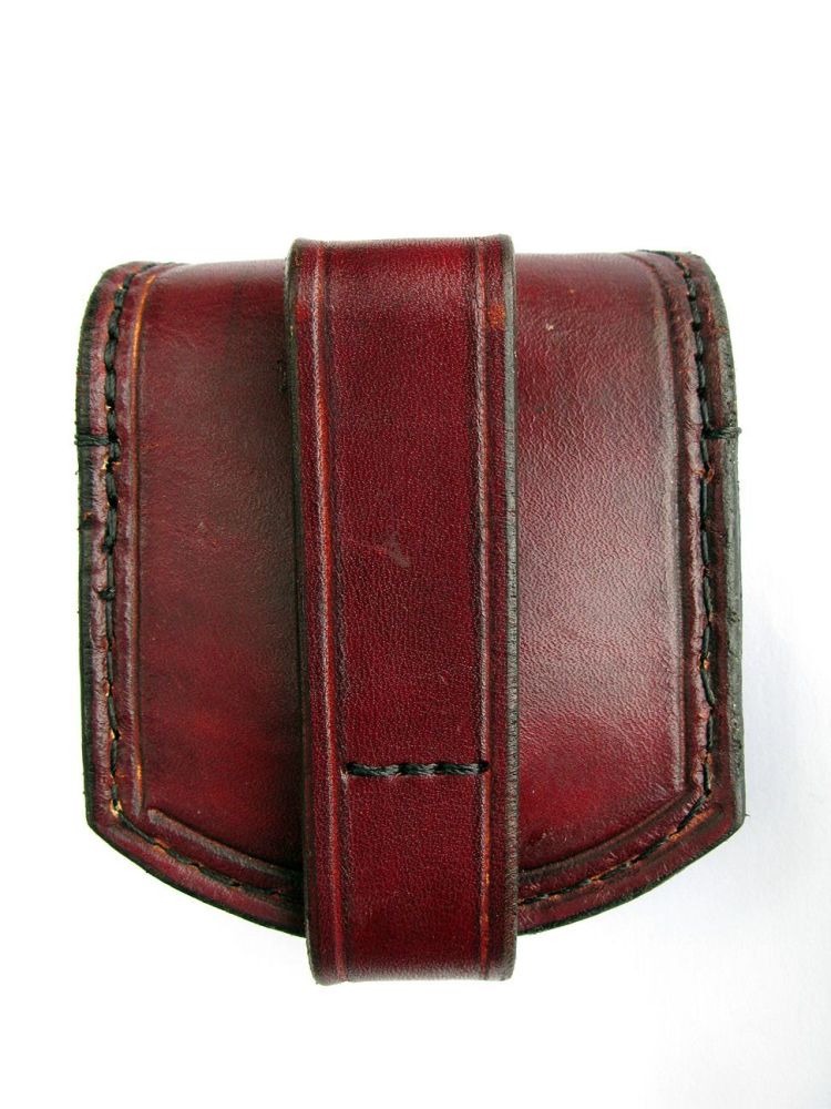 Handmade Leather Pocket Watch Pouch