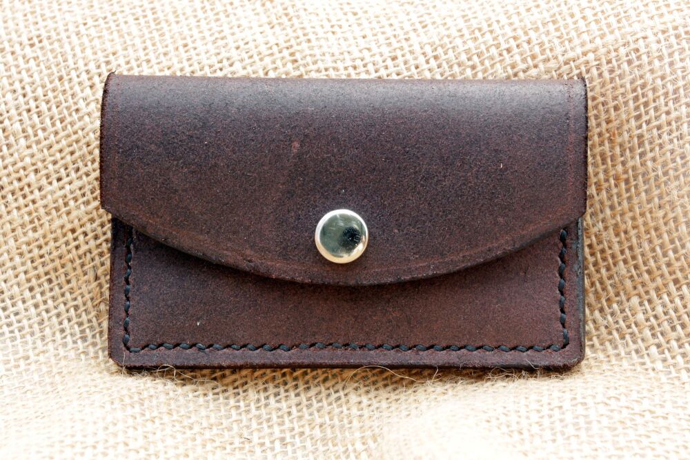 Handmade Leather Card Wallet