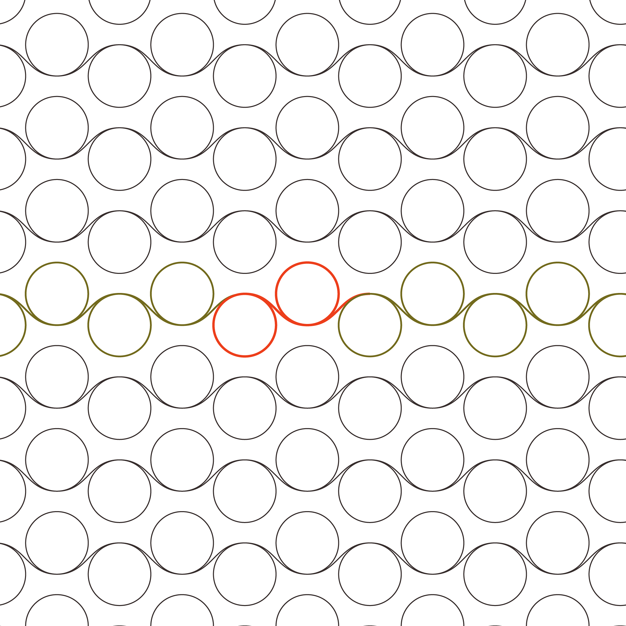 Bouncing Beads Longarm Pantograph
