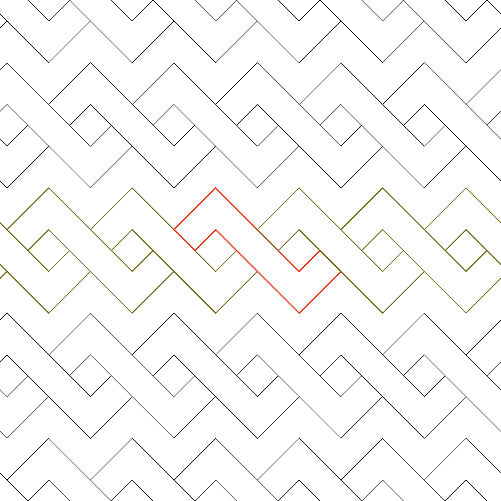 Chevron Cable Longarm Pantograph Listing on Etsy