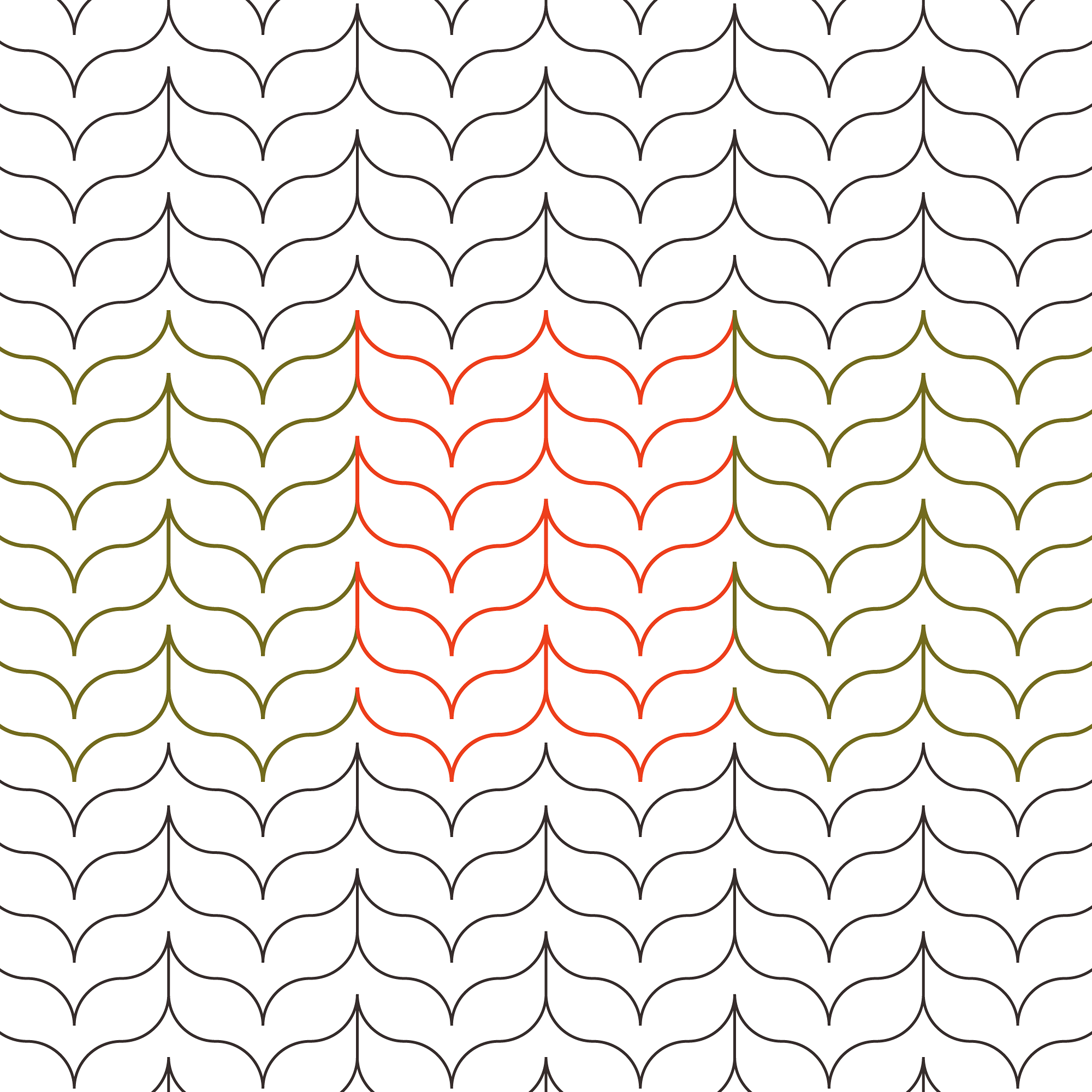 Corn Ears Longarm Pantograph