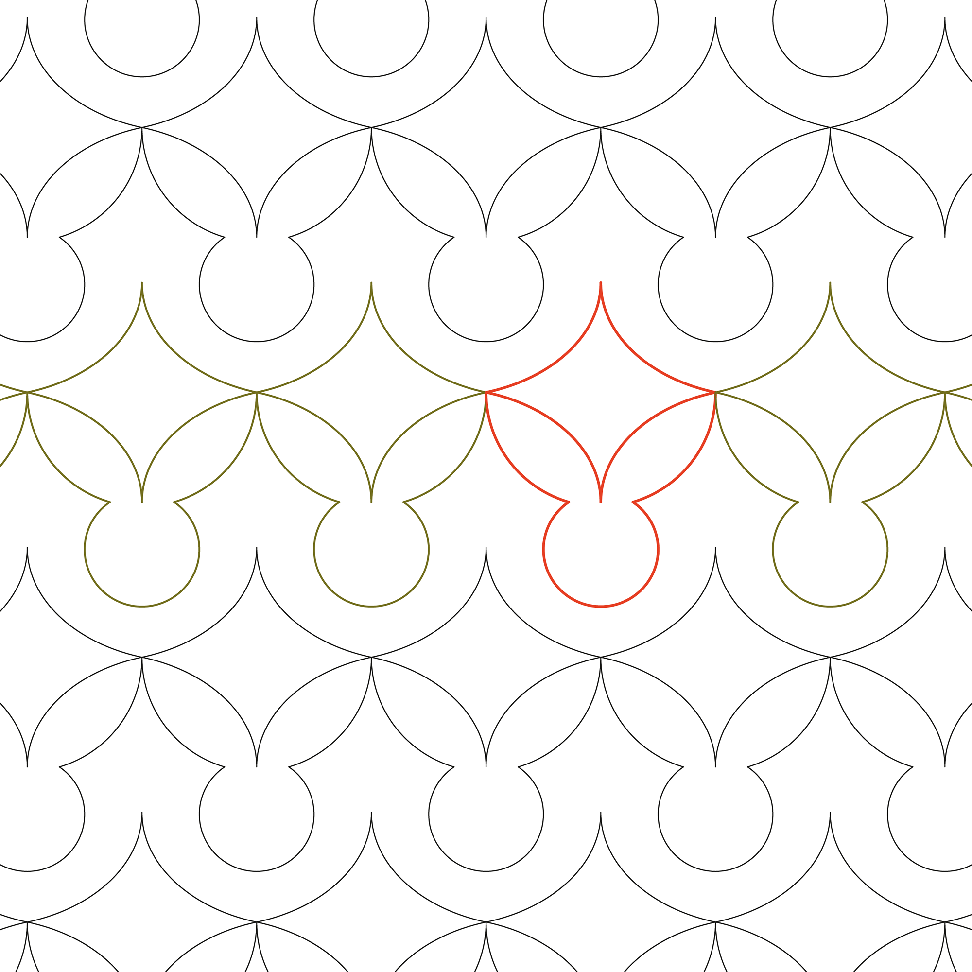 Diamond Rabbits Longarm Pantograph