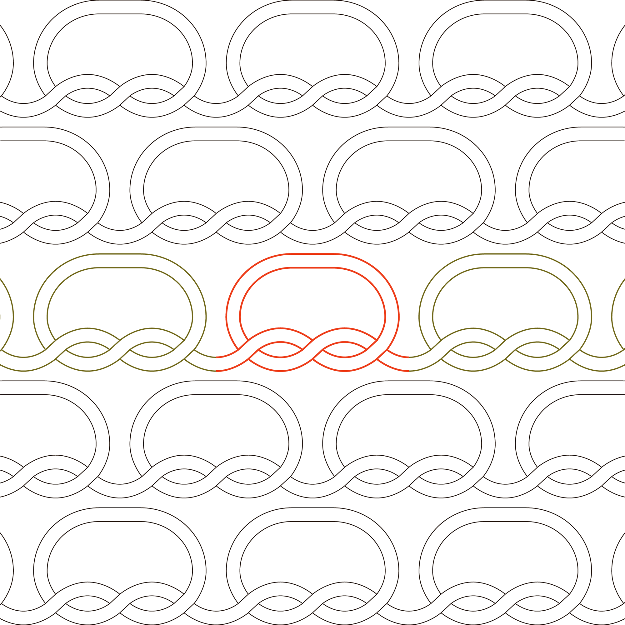 Knitty Knot Longarm Pantograph