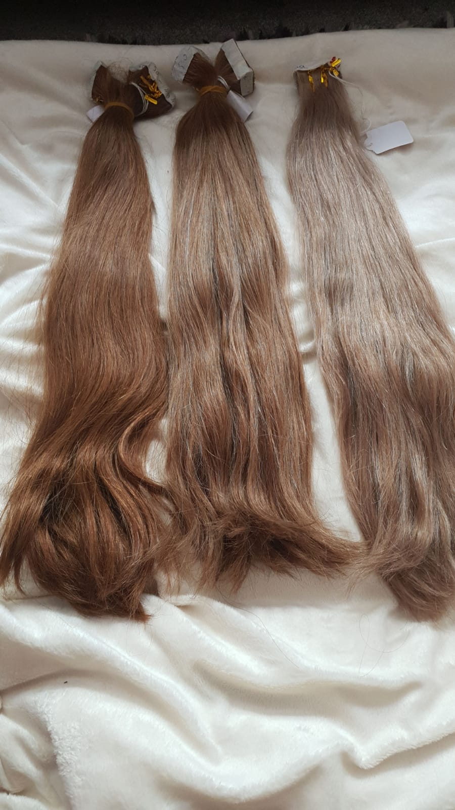 TAPE WEFT (Russian) Virgin Remy Hair (Incl VAT) - 50g DOUBLE DRAWN