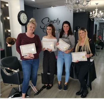 IN-SALON Hair Extensions Training CPD Certified and Accredited