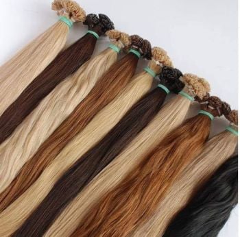 PREMIUM PURE SLAVIC Russian Hair - ALL Tips / Methods - MINIMUM ORDER 100g - Double Drawn - 25g/25 Strands