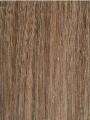Colour #18 Light Ash Blonde Remy Elite Hair Clip-ins (Full head)