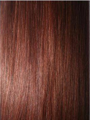 Colour #33 Dark Auburn Remy Elite Hair Clip-ins (Full head)