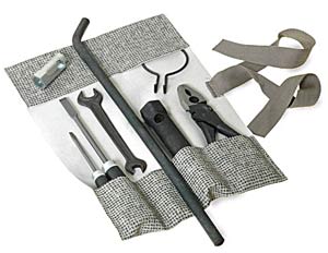 Tool Kit in Mesh Grey Canvas.   SCHTOOLKITMG