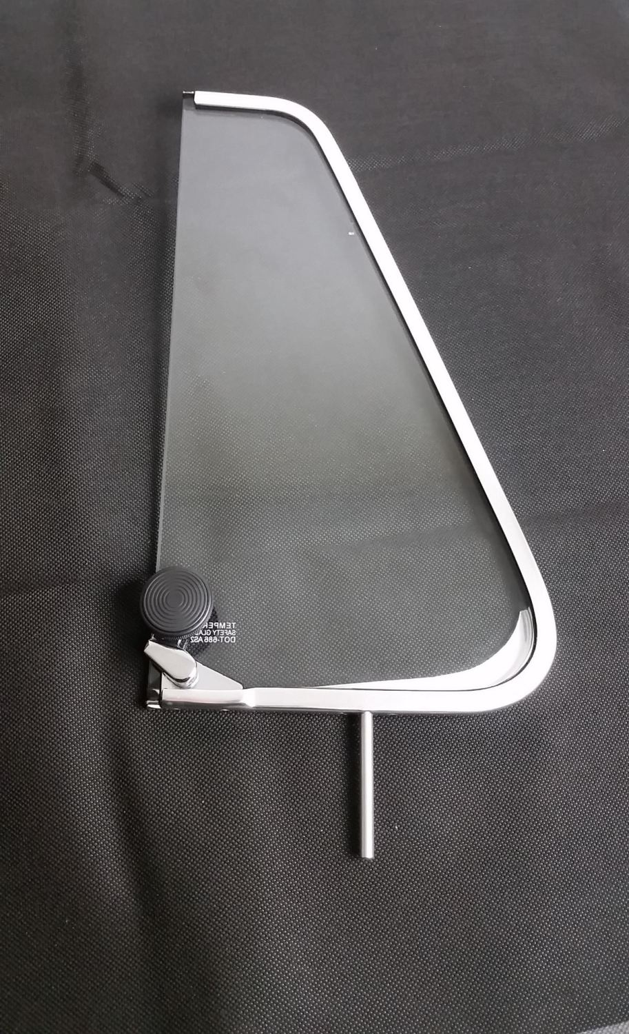 Cab Door Quarter Light Window Opening Section, Left 68-79. 211-837-601A