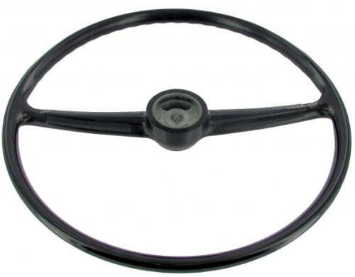 Steering Wheel, Black 55-67. 211-415-655BBQ