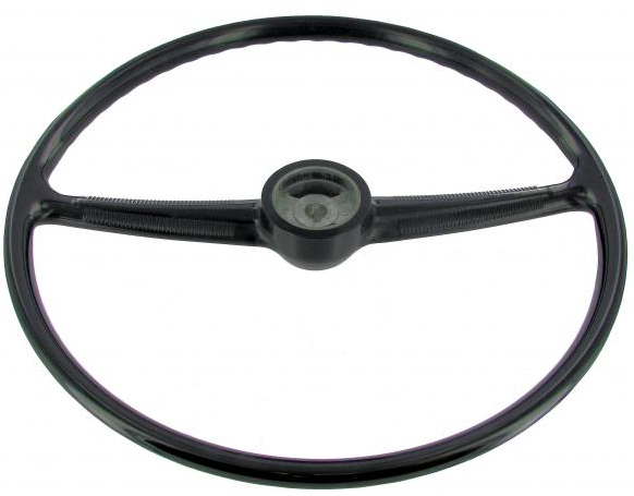 Steering Wheel, Black 55-67.    211-415-655B