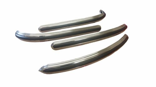 Euro Spec Deluxe Bumper Trim Set 66-67. 241-707-211D