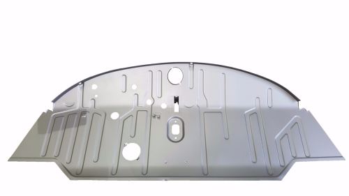 Complete Cab Floor Including Handbrake Bracket, LHD 59-67, Top Quality. 2