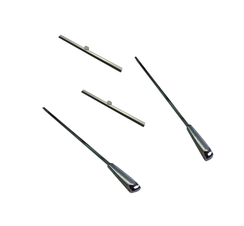 Wiper Arm & Blade Kit, Pair, Stainless Steel ->67. 211-955-407AKIT