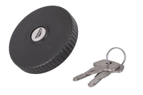 Fuel Cap Locking, Black Plastic 71-73. 867-201-551