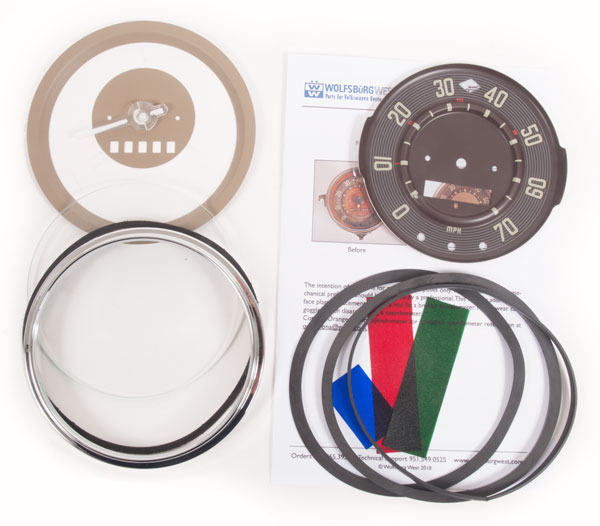 Speedometer Repair Kit 55-58, 70mph.   211-957-001