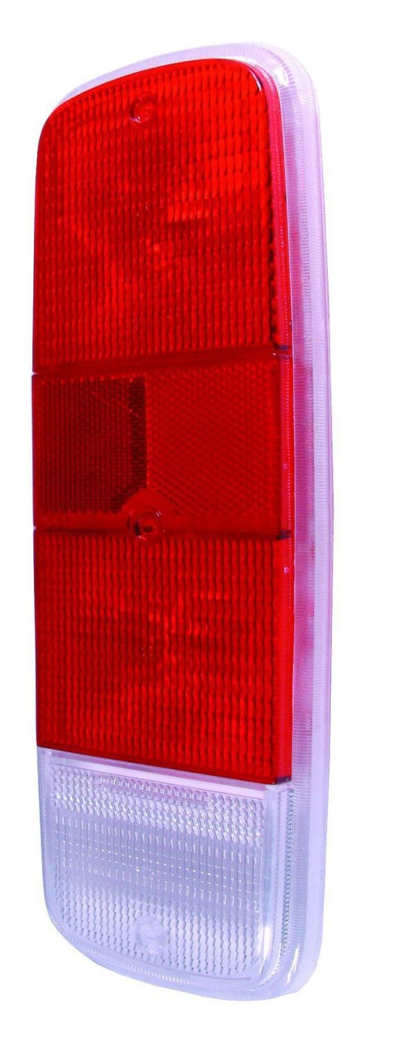 Rear Light Lens Red, Red & Clear 72-79. 211-945-241RR