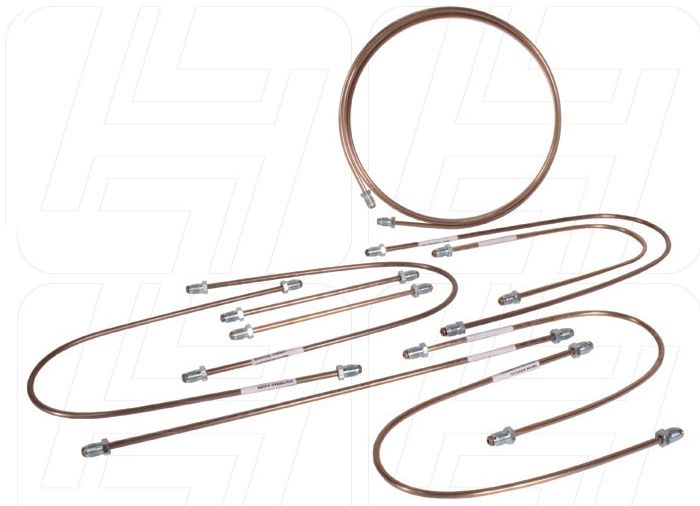 Copper Brake Pipe Kit LHD w/Servo 70-79.   211-698-502C