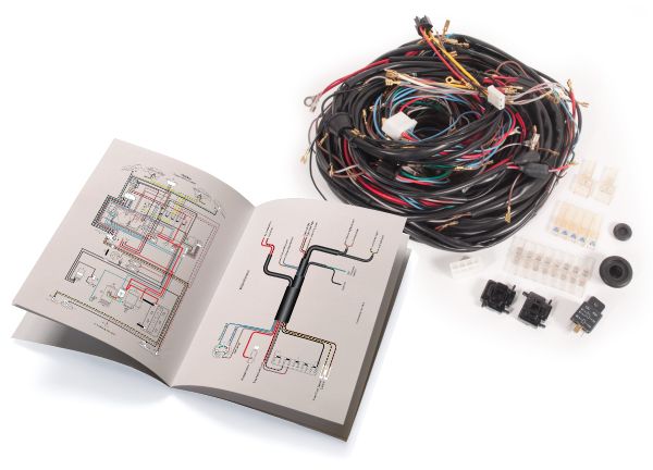 Complete Wiring Loom 75-79, Fuel Injection Bus.   211-971-028L