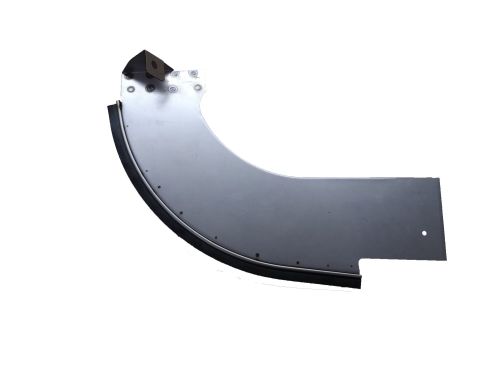 Rear Bumper Splash Panel Left (Ribbed Bumper) 55-58. 211-707-361