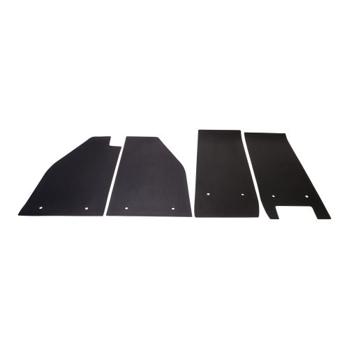 Floor Mats, Black, Set of 4, 55-59 Beetle. 111-863-002