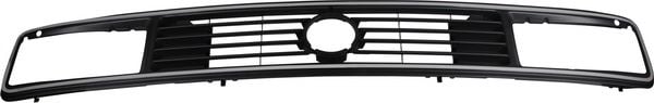 Upper Front Grille, Square Headlights 80-85 with Chrome Strip.   255-853-652KC