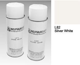 L82 Silver White Spray Paint Aerosol Can.