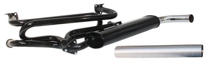 Empi Single Quiet Pack Silencer Exhaust System.   AC2513655
