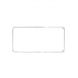 Centre Side 3/4 Window Deluxe Aluminum Trim, Fits Left or Right 68-79. 241-853-345