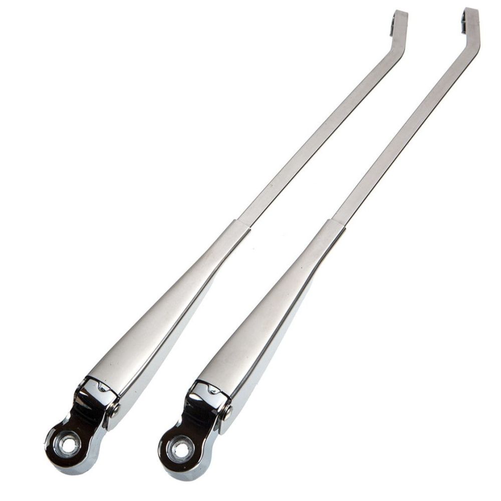 Polished Stainless Steel Wiper Arms , Pair 69-70.    211-955-409ESS