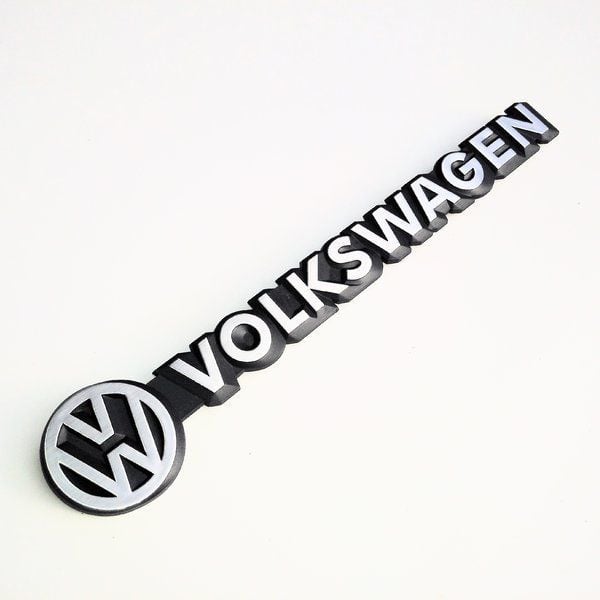 Volkswagen Rear Script Badge 80-92, Genuine VW.   251-853-685A