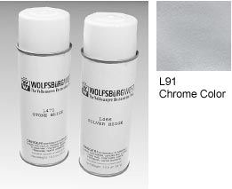 L91 Chrome Colour Spray Paint Aerosol Can.