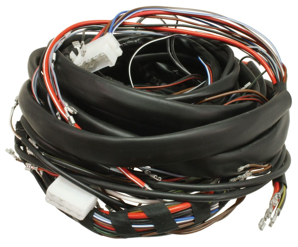 Complete Wiring Loom 76-79, Right Hand Drive 2000cc.   214-971-139C