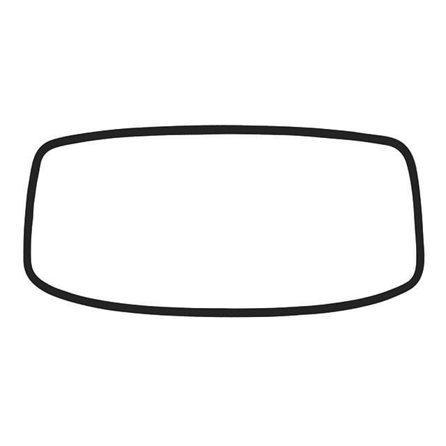 Front Screen Seal 68-72, Top Quality Wolfsburg West.  211-845-121DWW