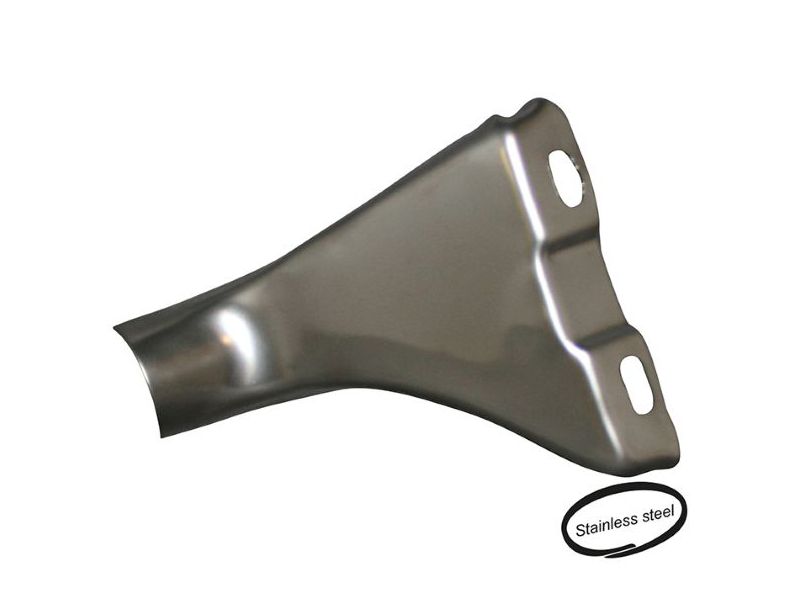 Exhaust Silencer Damper Pipe Bracket, Stainless Steel 55-79.   211-251-301S