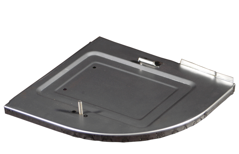 6volt Spare Battery Tray, Left 55-66.   211-813-163A