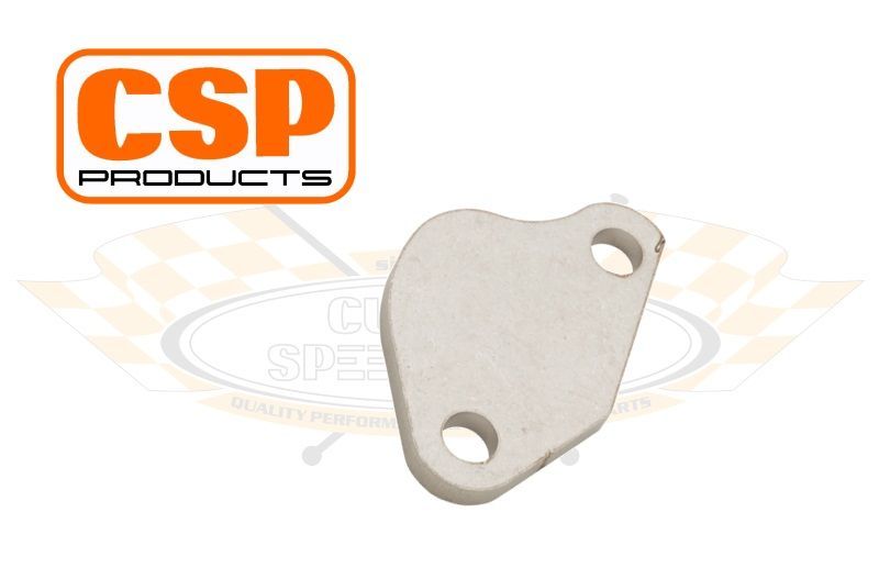 CSP Fuel Pump Block off Plate Type 4 Engines, Stainless Steel.   AC127400