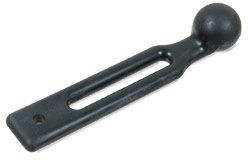 Rear Seat Strap, Black Rubber up to 1967 Beetle.   111-885-583
