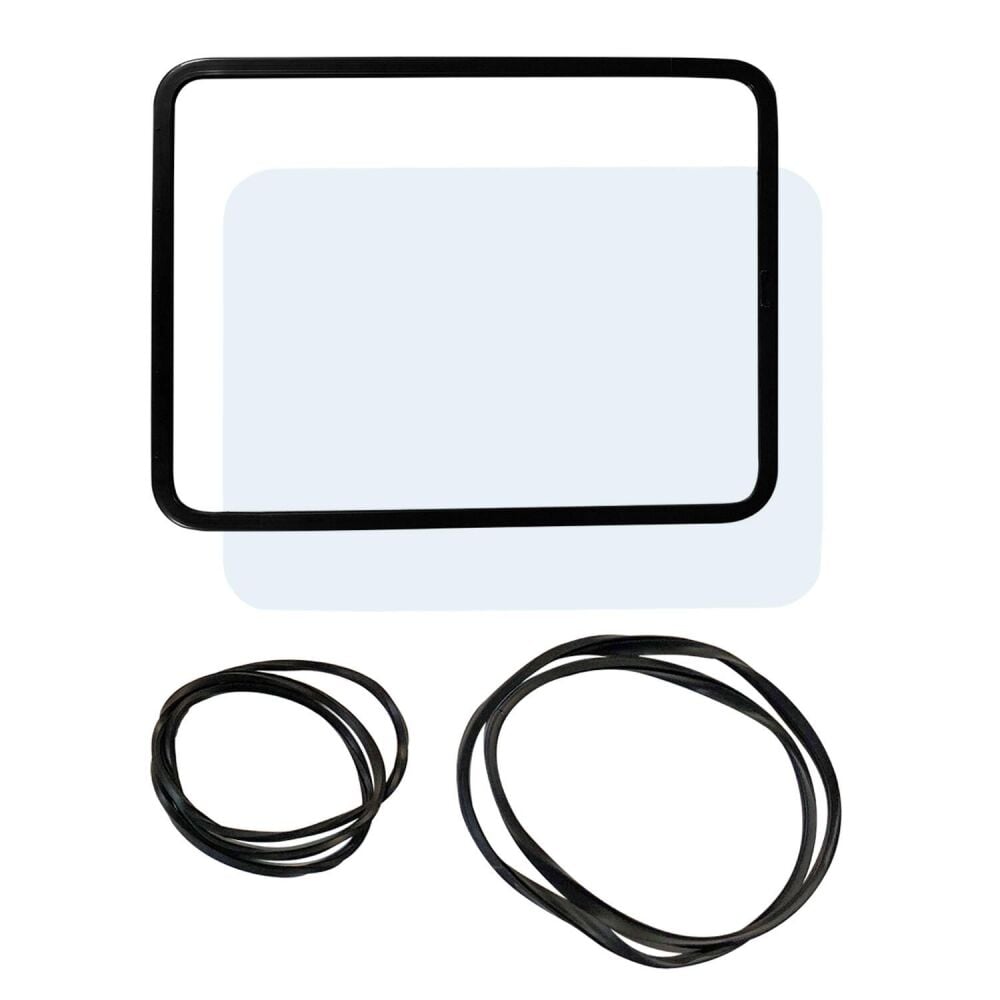 Pop-out Window Frame & Glass Kit 50-67 Bus.   221-847-105A KIT