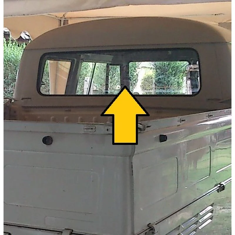 Rear Screen Glass, Pick-Up 68-79 BAY.      261-845-501D