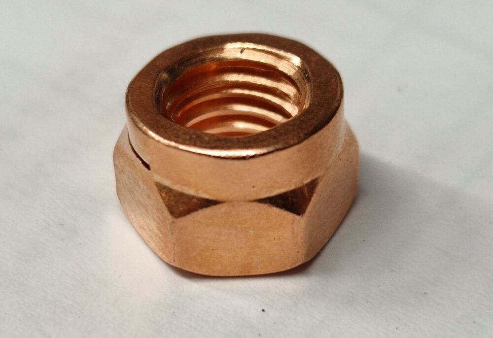 Copper Exhaust Lock Nut M8 AC000804