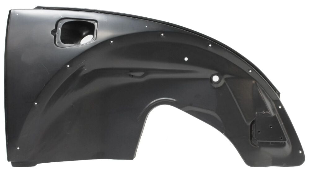 Front 1/4 Panel Inner Wing with Fuel Filler Recess, Right 68-79.    111-809-022 BR