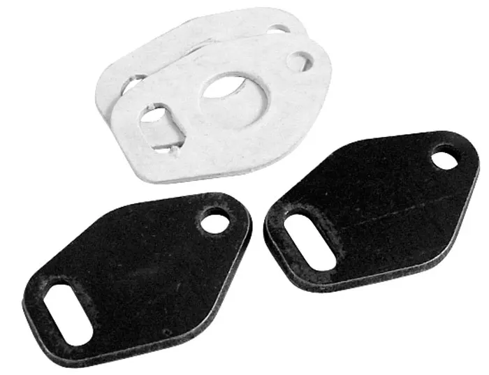 Pre-Heat Tube Block-Offs Pair: Beetle (1960-1979), T2 Bay (1968-1979), T2 Split Bus (1960-1967)