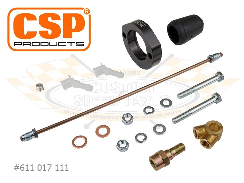 Brake Master Cylinder Conversion Kit 60-79 LHD Beetle.   AC698011