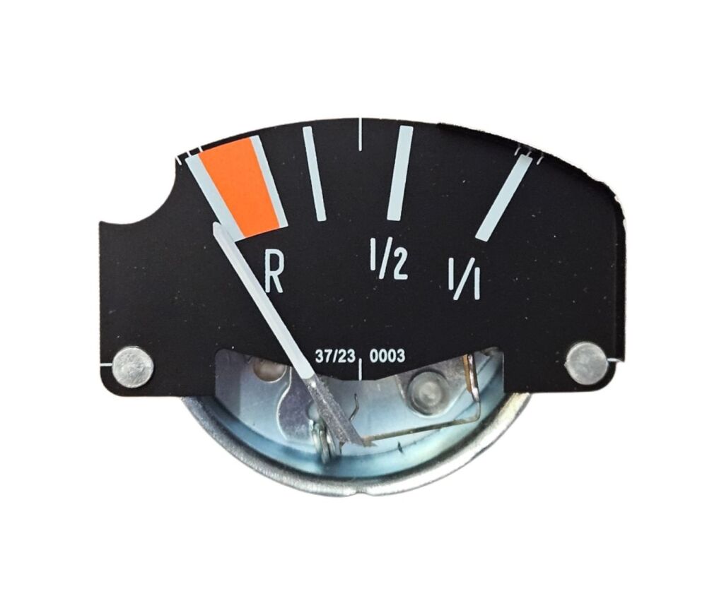 Fuel Gauge 4/73-79, Black.   211-957-063B